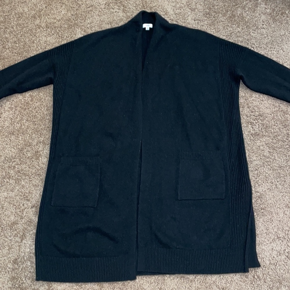 Vince wool cashmere long cardigan - Picture 10 of 12